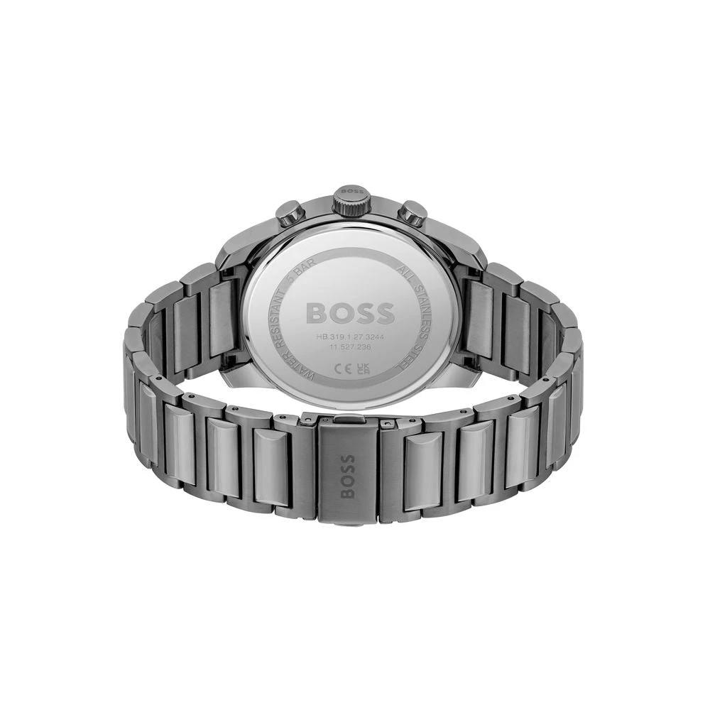 Hugo Boss Graue Edelstahl-Kleideruhr by Hugo Boss