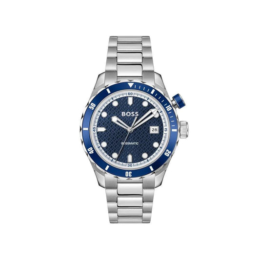 Hugo Boss Graue Edelstahl-Dresswatch by Hugo Boss