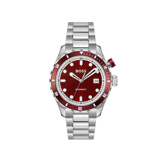 Hugo Boss Graue Edelstahl-Dresswatch by Hugo Boss
