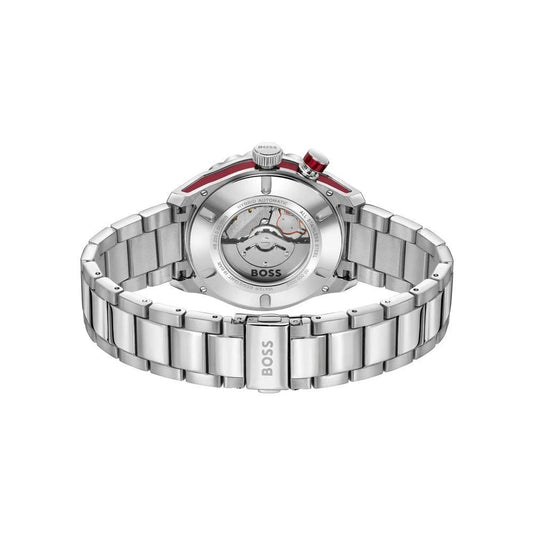 Hugo Boss Graue Edelstahl-Dresswatch by Hugo Boss
