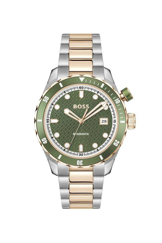 Hugo Boss Graue Edelstahl-Dresswatch by Hugo Boss