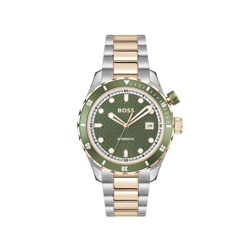 Hugo Boss Graue Edelstahl-Dresswatch by Hugo Boss