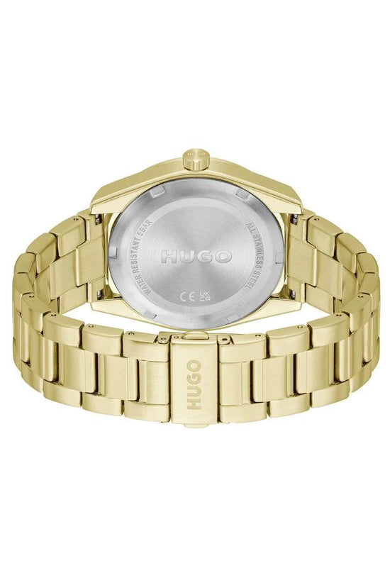 Hugo Boss Goldfarbene Edelstahl-Dresswatch by Hugo Boss