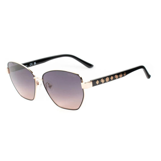 Guess Schwarze Sonnenbrille aus Metall by Guess