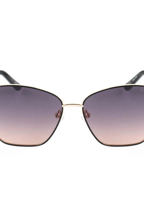 Guess Schwarze Sonnenbrille aus Metall by Guess
