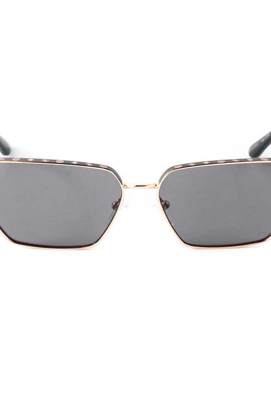 Guess Schwarze Sonnenbrille aus Metall by Guess