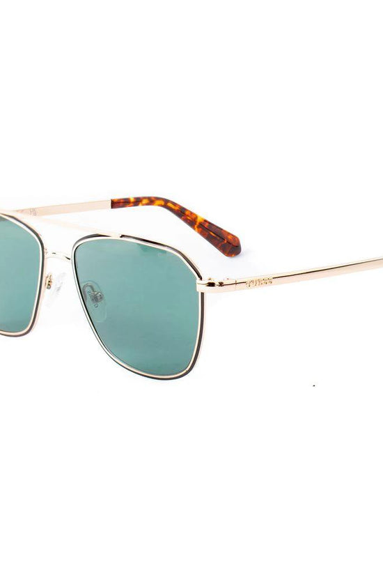 Guess Sonnenbrille aus goldfarbenem Metall by Guess