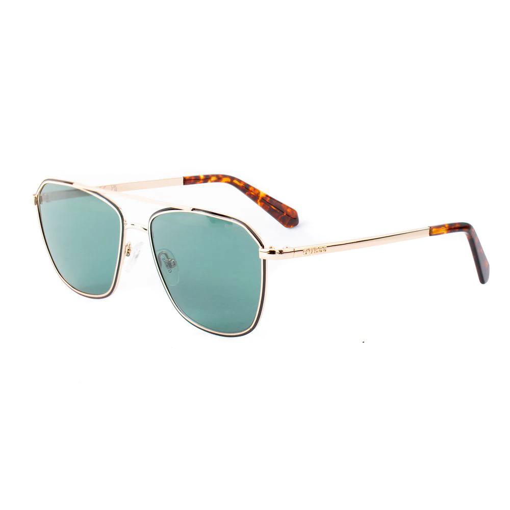 Guess Sonnenbrille aus goldfarbenem Metall by Guess