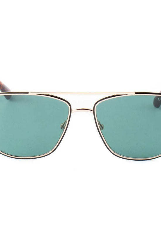 Guess Sonnenbrille aus goldfarbenem Metall by Guess