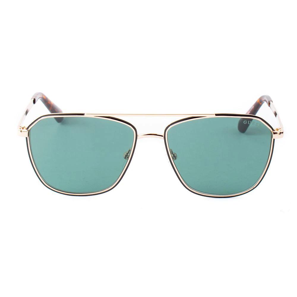 Guess Sonnenbrille aus goldfarbenem Metall by Guess