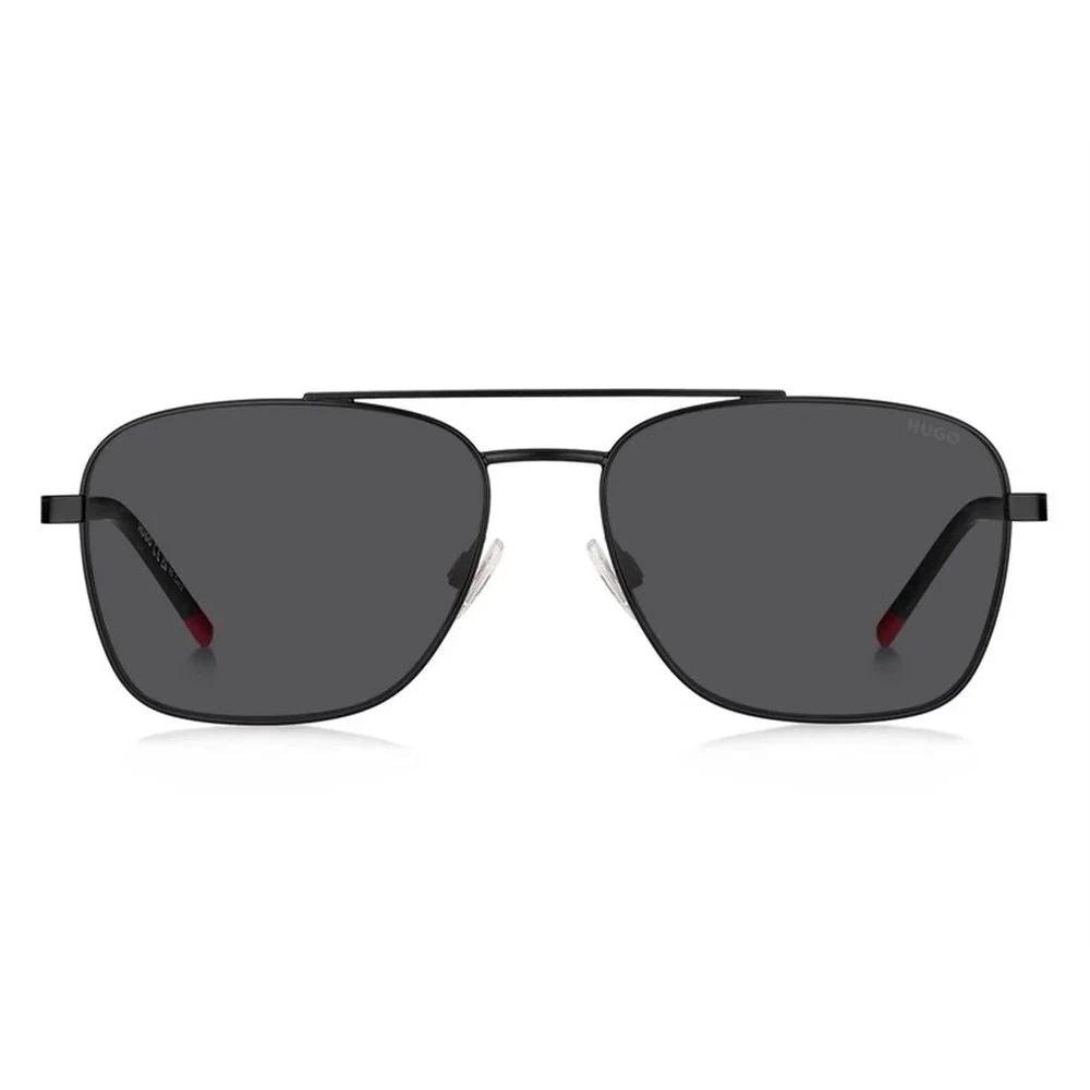 Hugo Boss Schwarze Sonnenbrille aus Metall by Hugo Boss