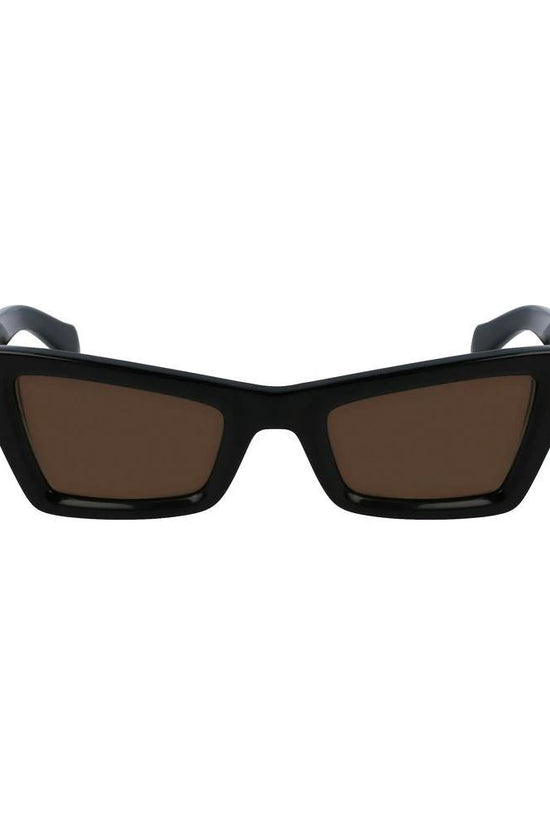 Ferragamo Schwarze Sonnenbrille aus Acetat by Ferragamo