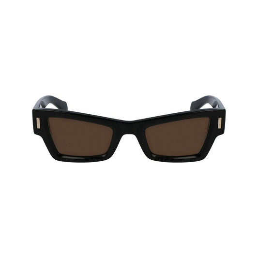 Ferragamo Schwarze Sonnenbrille aus Acetat by Ferragamo