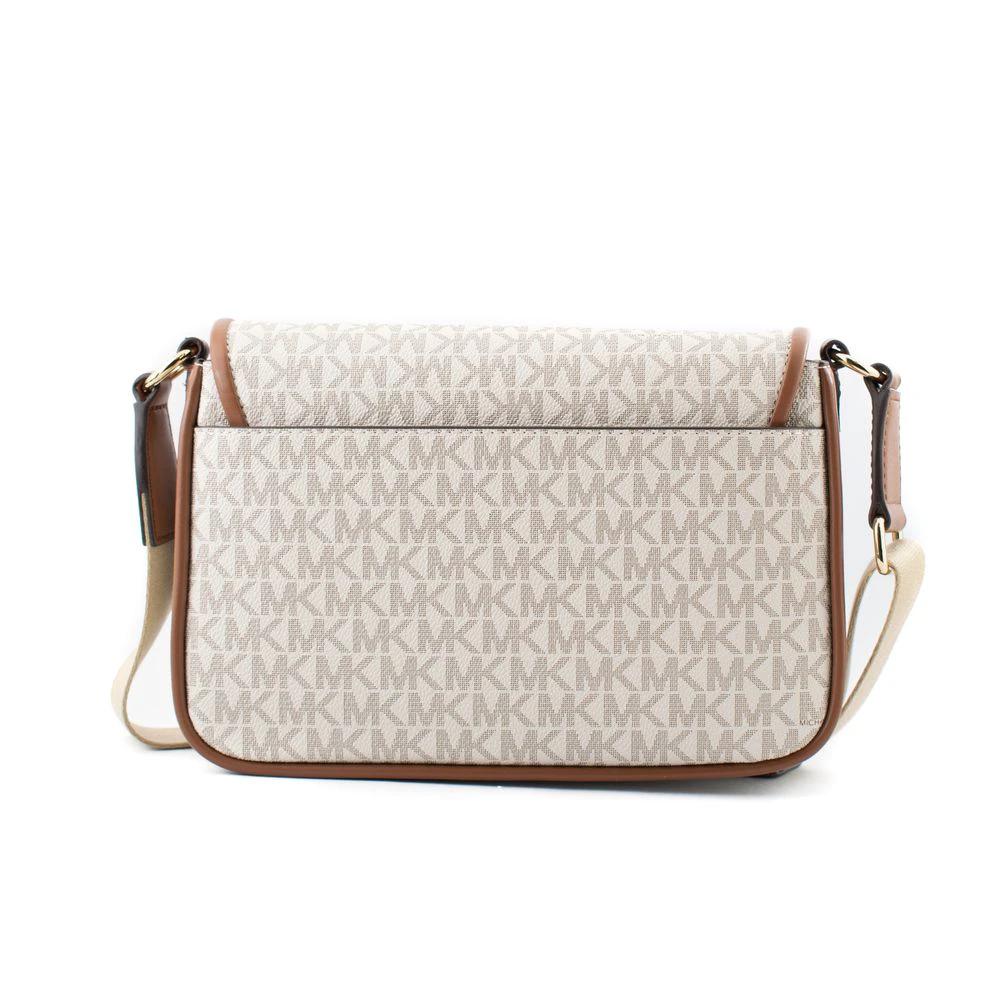 Michael Kors Beige Canvas Umhängetasche by Michael Kors