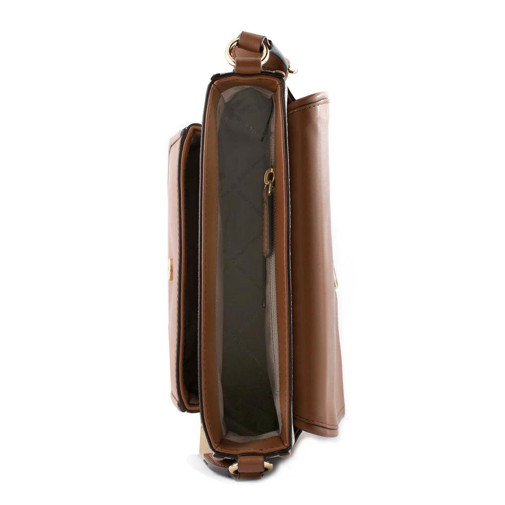 Michael Kors Beige Canvas Umhängetasche by Michael Kors