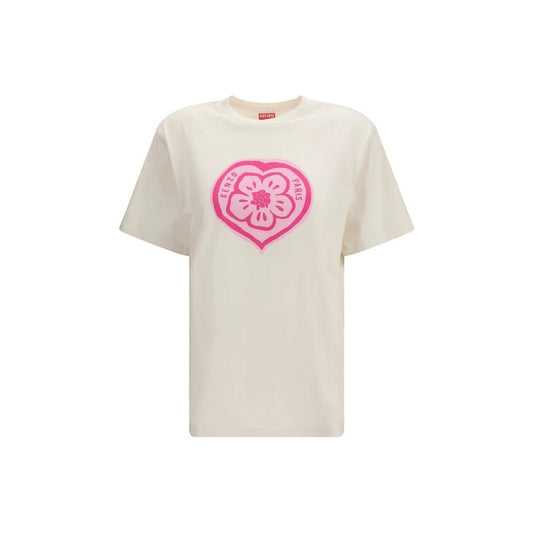Kenzo Weißes Baumwoll-T-Shirt by Kenzo