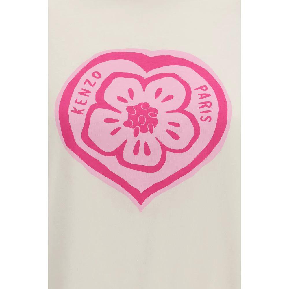 Kenzo Weißes Baumwoll-T-Shirt by Kenzo