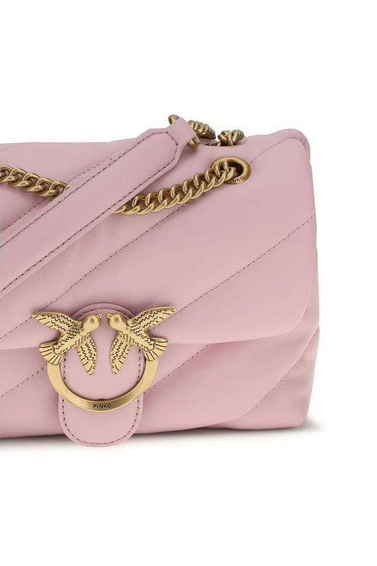 PINKO Multicolor Calf Leather Bos Taurus Schultertasche by PINKO