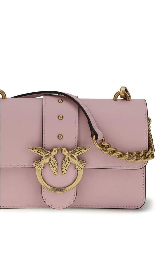 PINKO Multicolor Calf Leather Bos Taurus Schultertasche by PINKO
