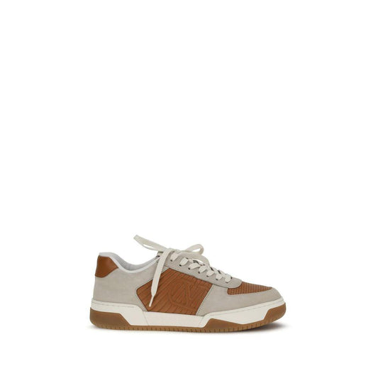 Valentino Garavani Mehrfarbige Bos Taurus Kalbsleder Sneaker by Valentino Garavani