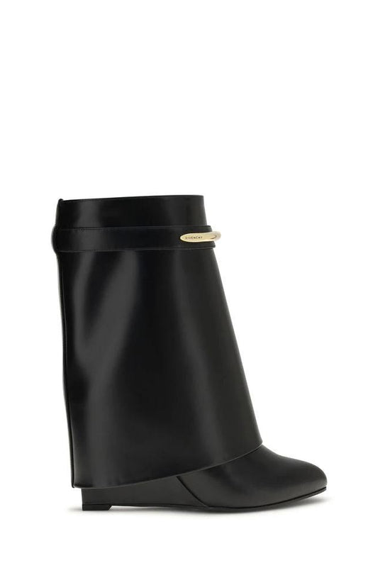 Givenchy Schwarze Ankle Boots aus Kalbsleder Bos Taurus by Givenchy
