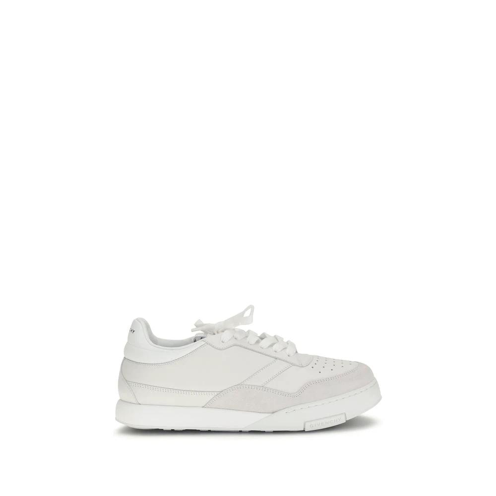 Givenchy Weiße Low-Top-Sneaker aus Kalbsleder Bos Taurus by Givenchy
