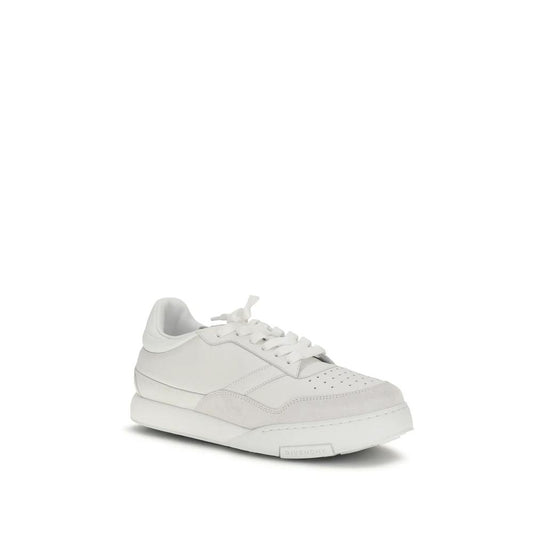 Givenchy Weiße Low-Top-Sneaker aus Kalbsleder Bos Taurus by Givenchy