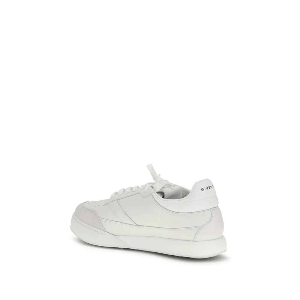 Givenchy Weiße Low-Top-Sneaker aus Kalbsleder Bos Taurus by Givenchy