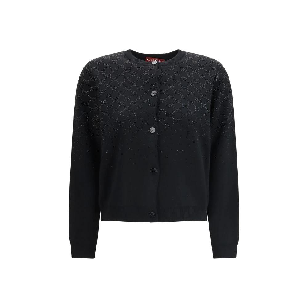 Gucci Schwarzer Wollcardigan by Gucci