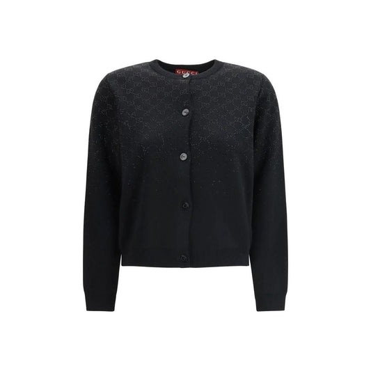 Gucci Schwarzer Wollcardigan by Gucci