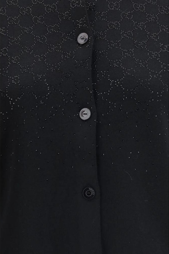 Gucci Schwarzer Wollcardigan by Gucci