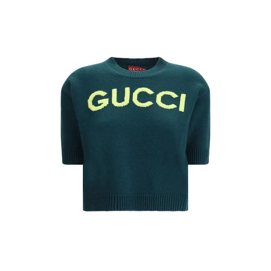 Gucci Zweifarbiger Wollpullover by Gucci