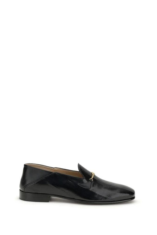 Valentino Garavani Schwarze Hagfisch-Slipper by Valentino Garavani