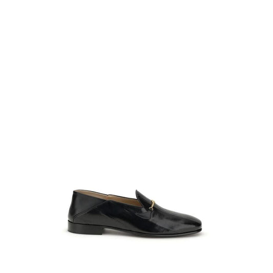Valentino Garavani Schwarze Hagfisch-Slipper by Valentino Garavani