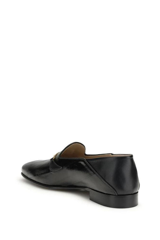Valentino Garavani Schwarze Hagfisch-Slipper by Valentino Garavani