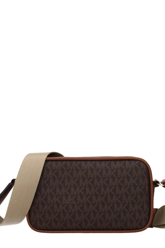 Michael Kors Braune Umhängetasche aus Stoff by Michael Kors