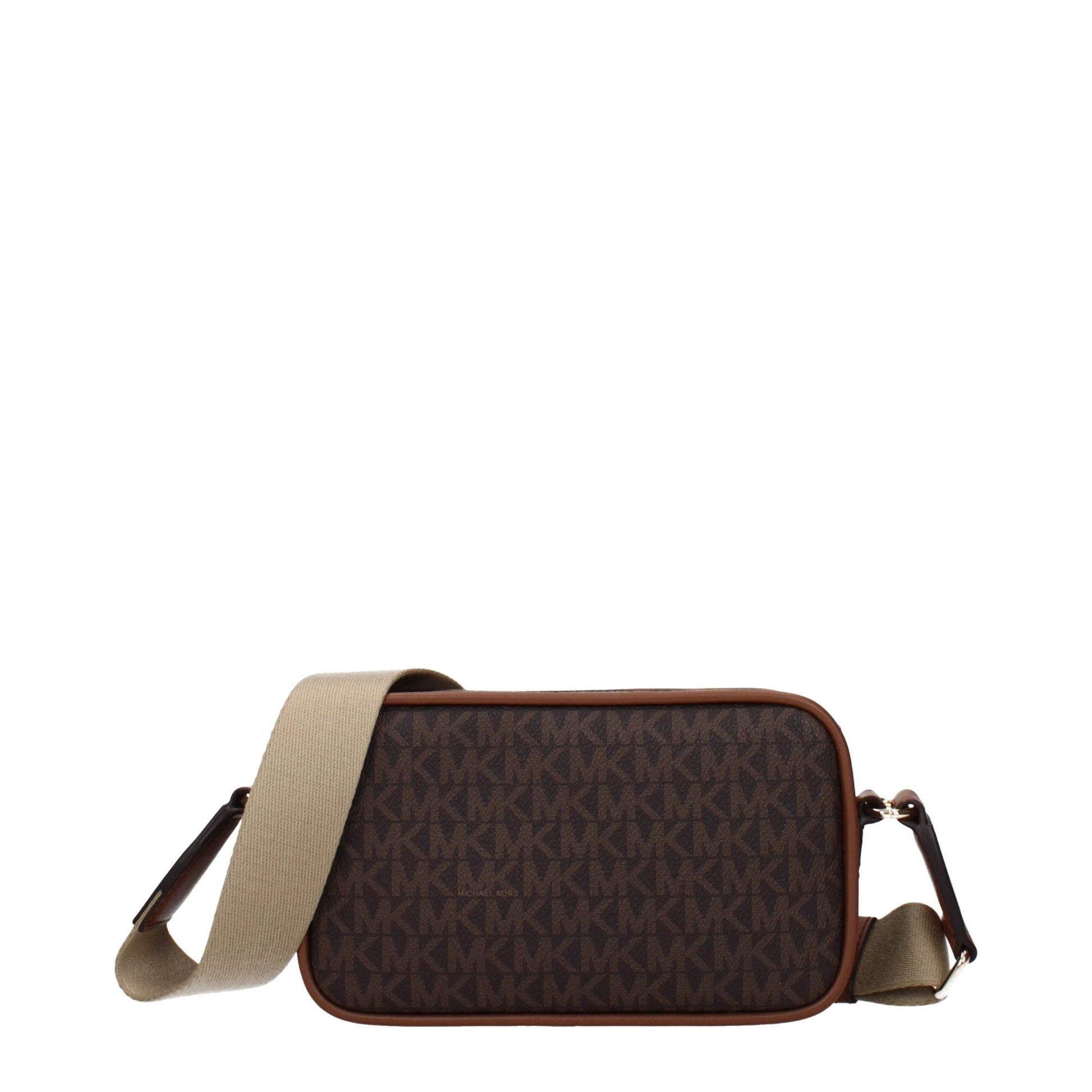 Michael Kors Braune Umhängetasche aus Stoff by Michael Kors