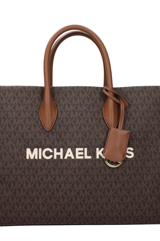 Michael Kors Braune Stoffhandtasche by Michael Kors