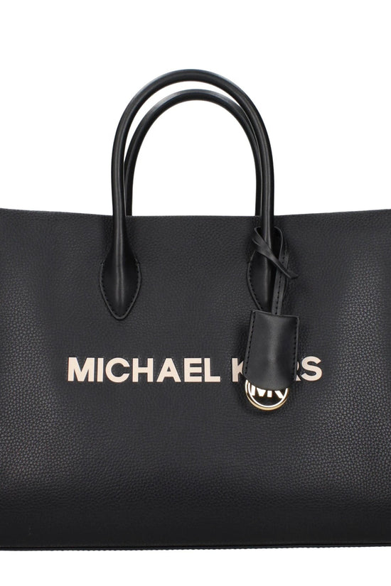 Michael Kors Schwarze Lederhandtasche by Michael Kors