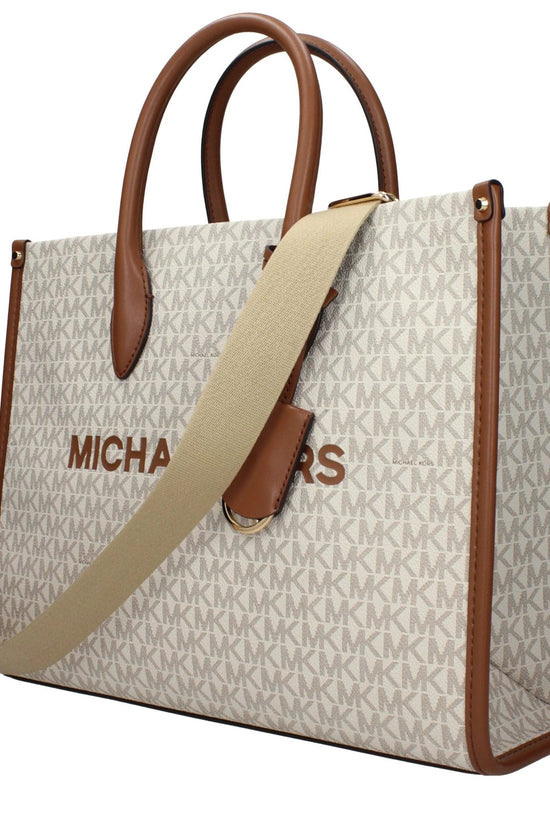 Michael Kors Beige Stoff-Handtasche by Michael Kors