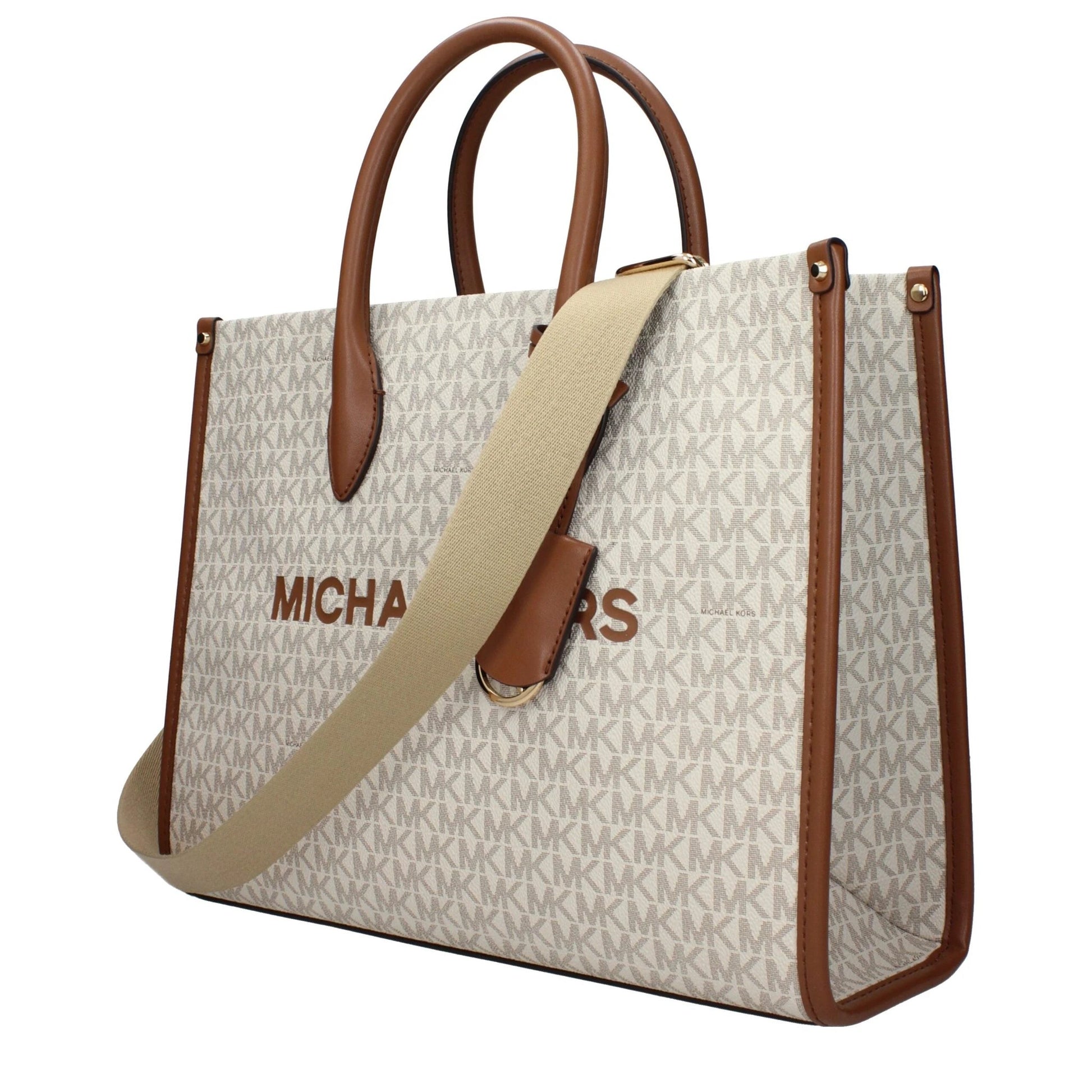 Michael Kors Beige Stoff-Handtasche by Michael Kors