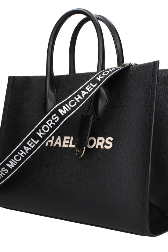 Michael Kors Schwarze Lederhandtasche by Michael Kors