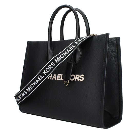 Michael Kors Schwarze Lederhandtasche by Michael Kors