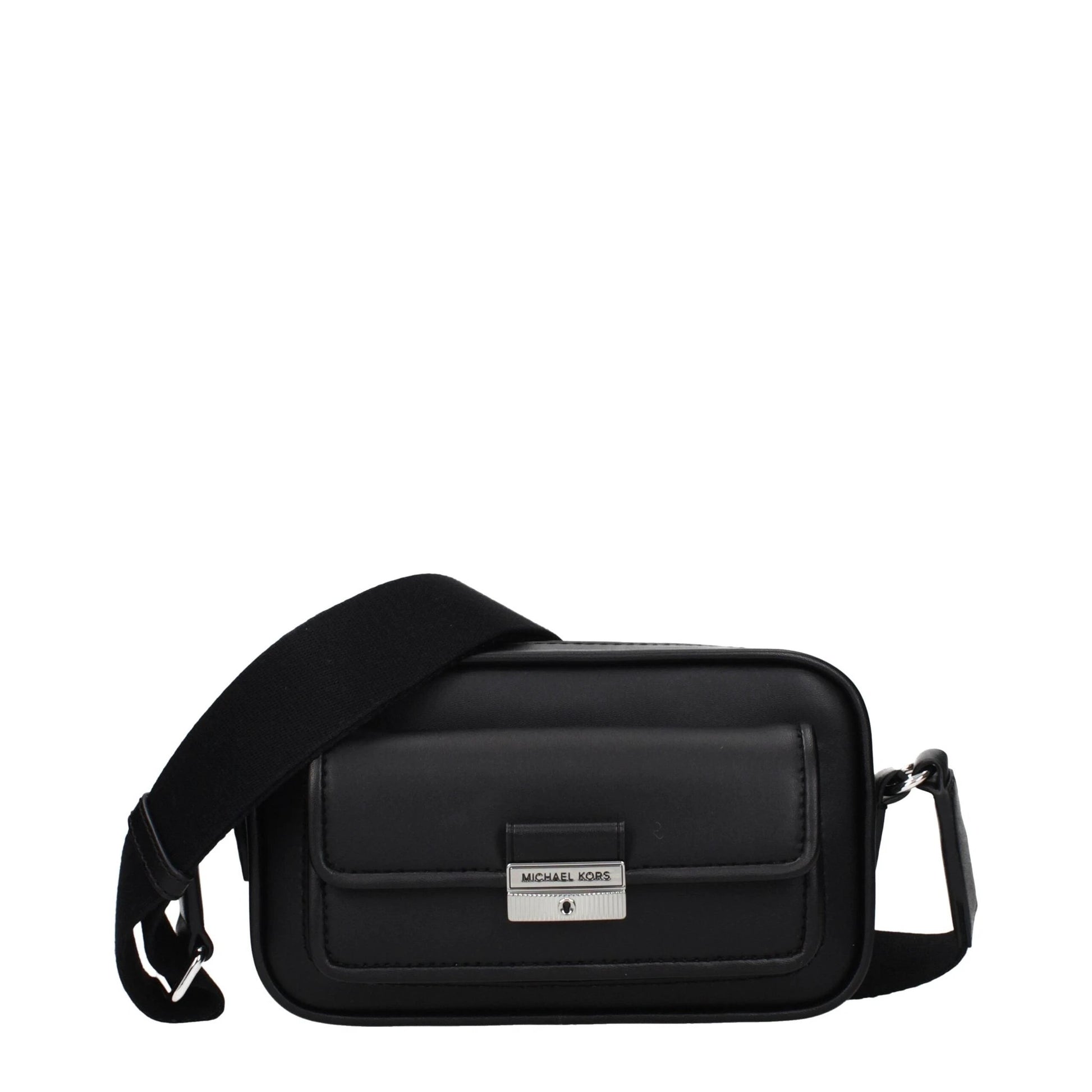 Michael Kors Schwarze Leder Umhängetasche by Michael Kors