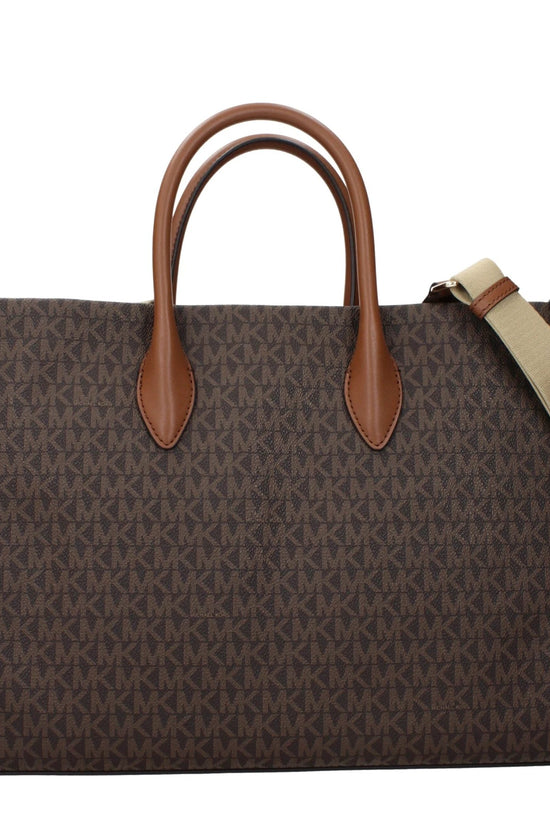 Michael Kors Braune Stoffhandtasche by Michael Kors