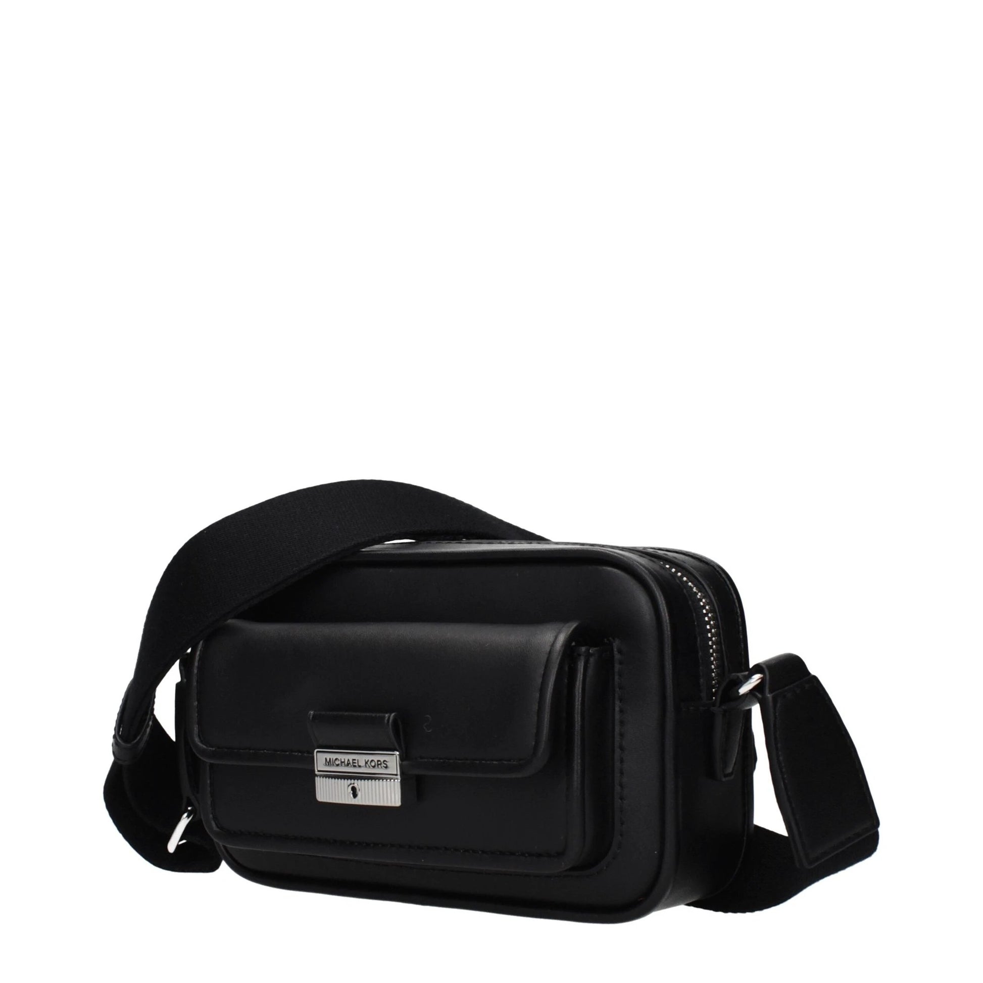 Michael Kors Schwarze Leder Umhängetasche by Michael Kors