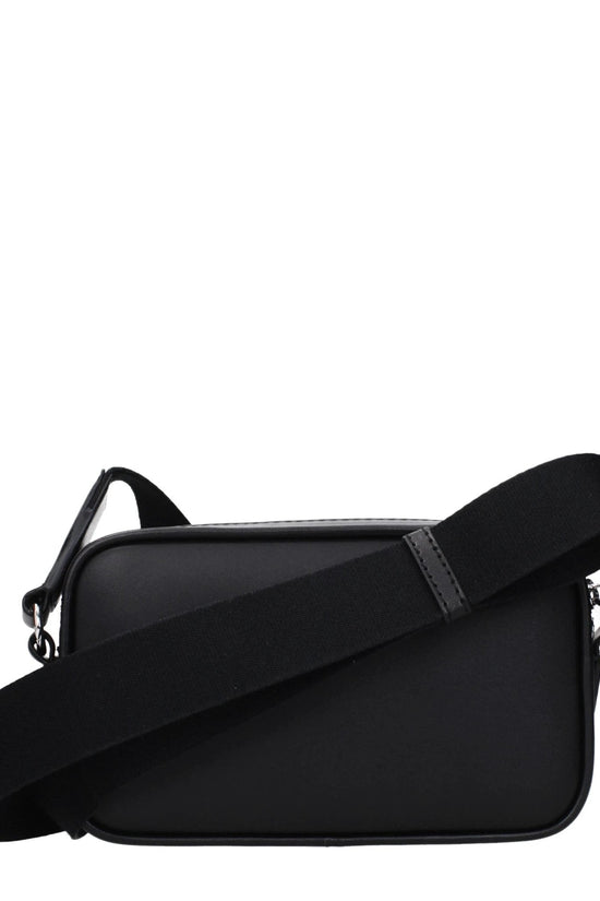 Michael Kors Schwarze Leder Umhängetasche by Michael Kors