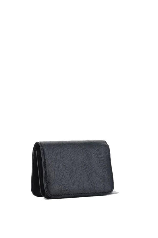 Balenciaga Schwarzer Kartenhalter aus Lammleder by Balenciaga