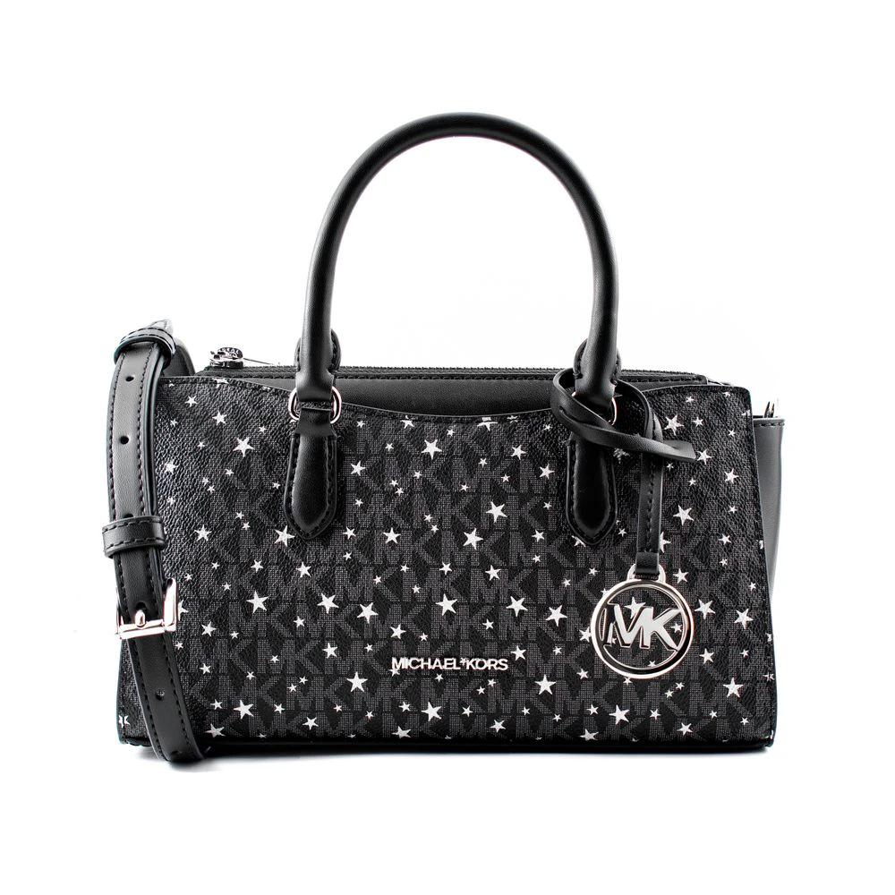 Michael Kors Schwarze Canvas Handtasche by Michael Kors
