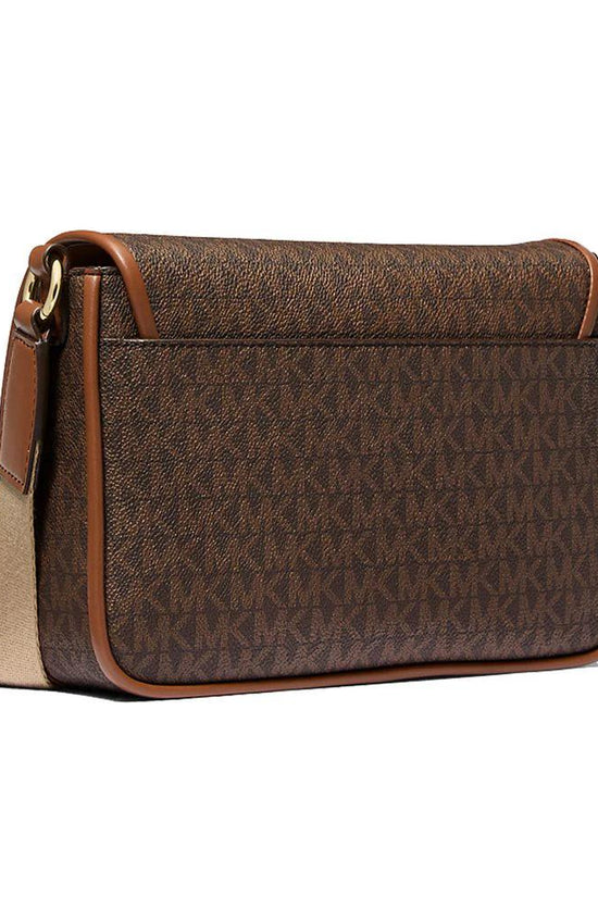 Michael Kors Braune Canvas Umhängetasche by Michael Kors